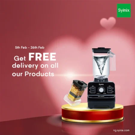 Syinix 2L 1500W Blender SBL 15U1