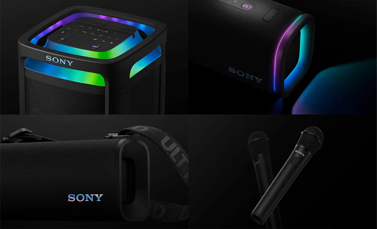 Sony ULT TOWER 9 Discless Sound System + ULT MIC