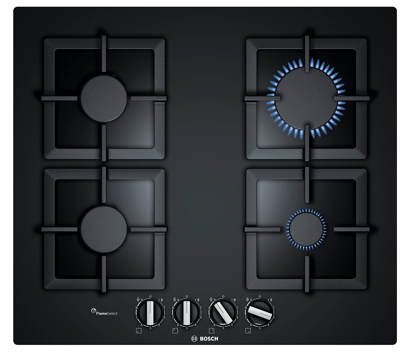 Bosch 4 Burner Ceramic Gas Hob PPP616B21EPPP6A6B20 | Mitos Shoppers Bosch 4 Burner Ceramic Gas Hob PPP616B21EPPP6A6B20