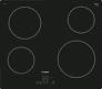 Bosch 4 Electric Glass Ceramic Hob PKE645CA1E