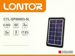 Lontor 55W Solar Panel CTL SP06006