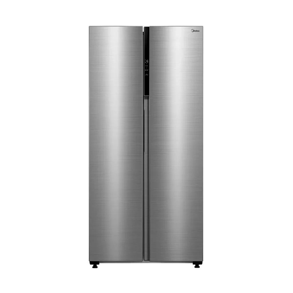 Midea 515L Side By Side Refrigerator MDRS691FGF46 Steel Color