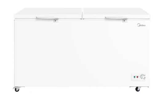 Midea 690L Inverter Double Door Chest Freezer MDRC698FZE43D White