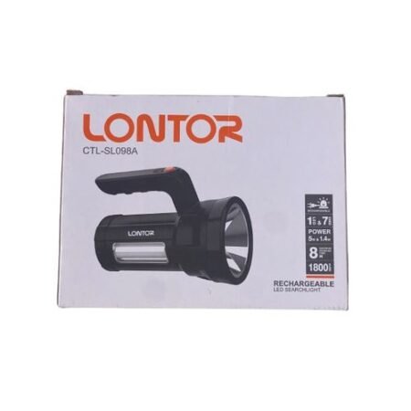 Lontor 3.7V 1800mAh Rechargeable LED Searchlight CTL-SL098A