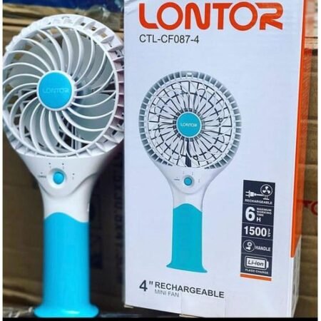 Lontor 37V 1500mAh Rechargeable Hand Fan CTL CF087 4