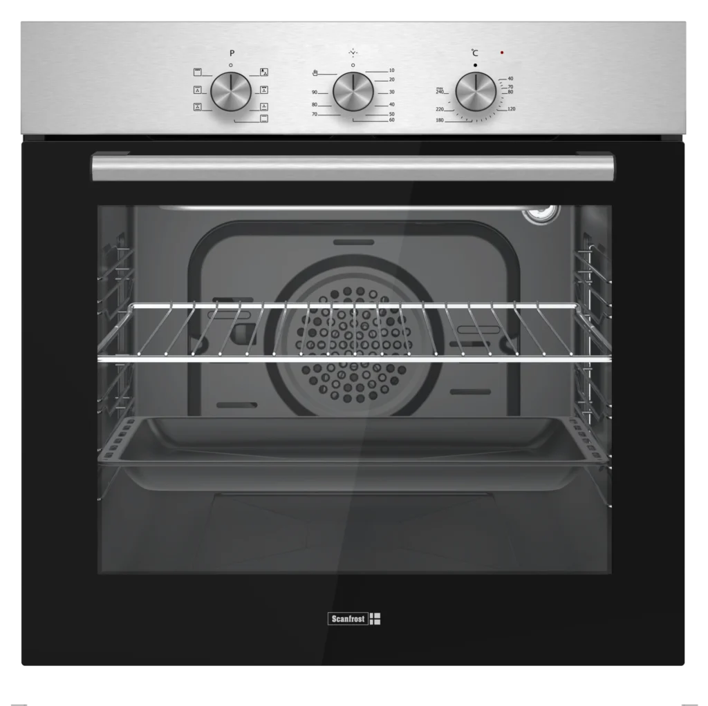 Scanfrost 60cm HOOD Electric Built In Oven SFNBI6108O