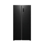 TCL 572L Side by Side Refrigerator Black PCM P572SBBN