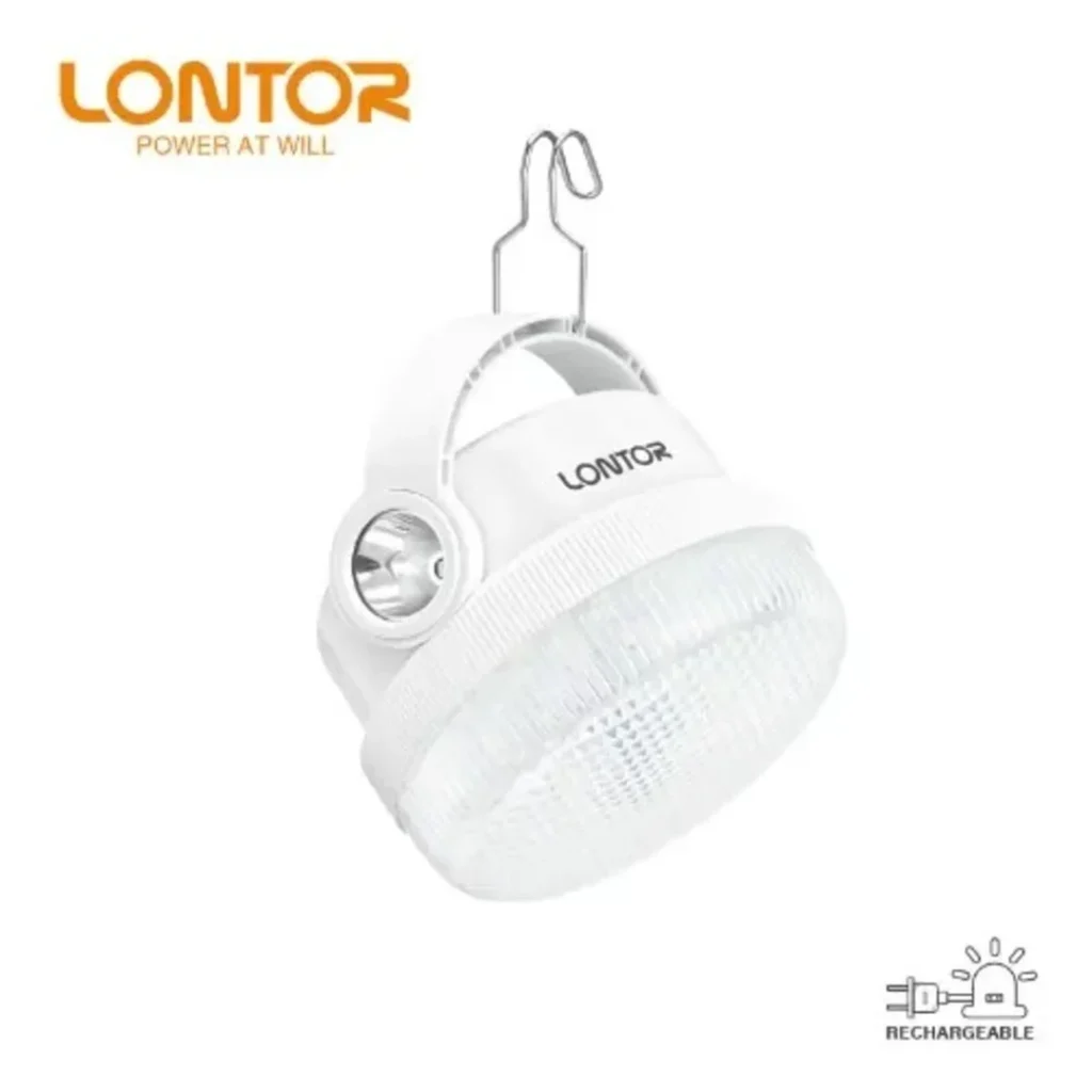 Lontor 5W 2400mAh Rechargeable LED Emergency Bulb CTL EB058 7