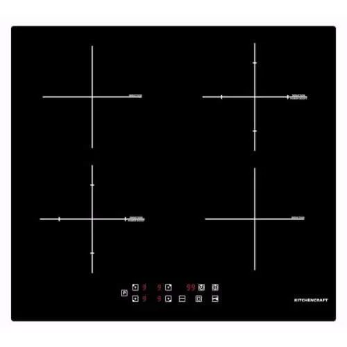 KitchenCraft 4 Burner Induction Hob Black Magic i6002 | Mitos Shoppers KitchenCraft 4 Burner Induction Hob Black Magic i6002