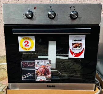 iMAGE 60L BuiltIn Electric Gas Oven IM60BS | Mitos Shoppers iMAGE 60L Built In Electric Gas Oven IM60BS