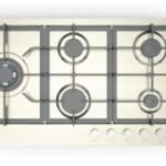 KitchenCraft 90cm Glass Built in Cooker Hob SH921 Black