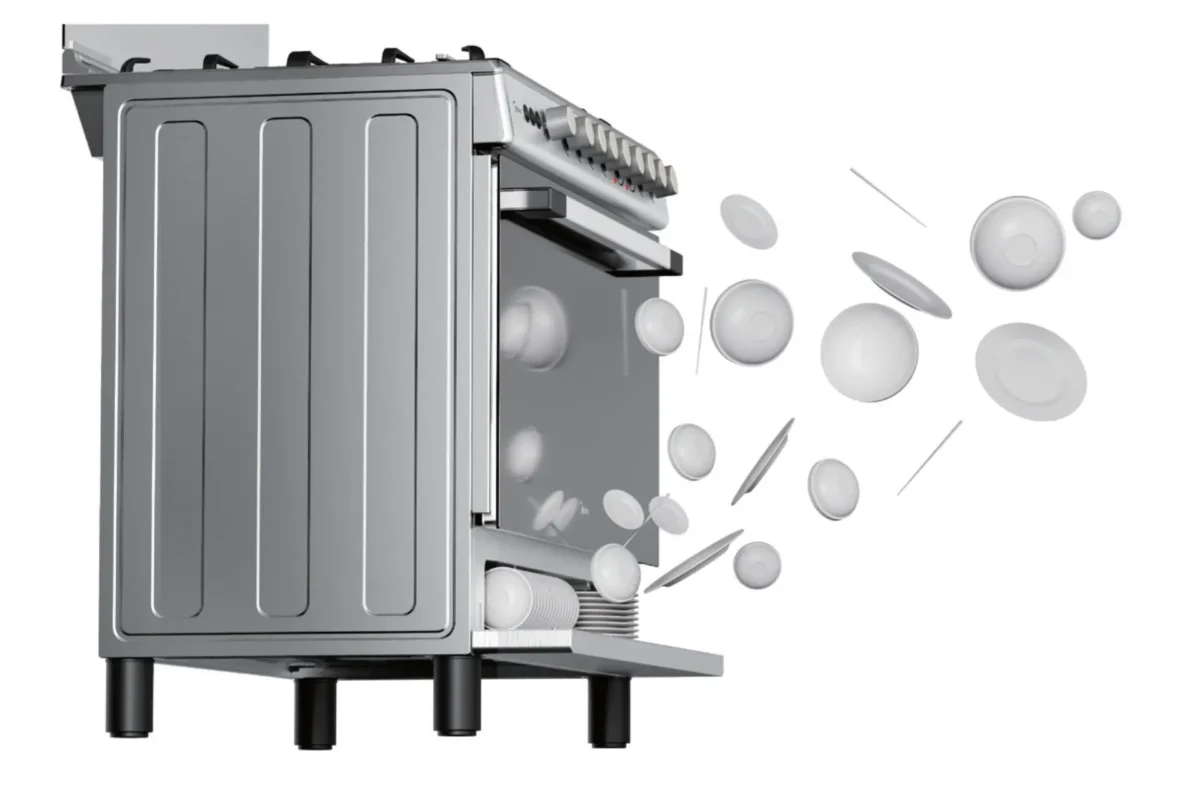 Midea 90x60cm 5 Cooktop Burners Gas Cooker 9060 5G028 I