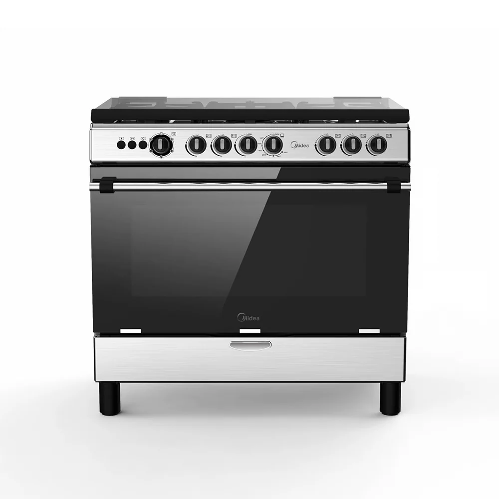 Midea 90x60 5 Burner Gas Cooker 90605G028I | Mitos Shoppers Midea 90x60 5 Burner Gas Cooker 9060 5G028 I