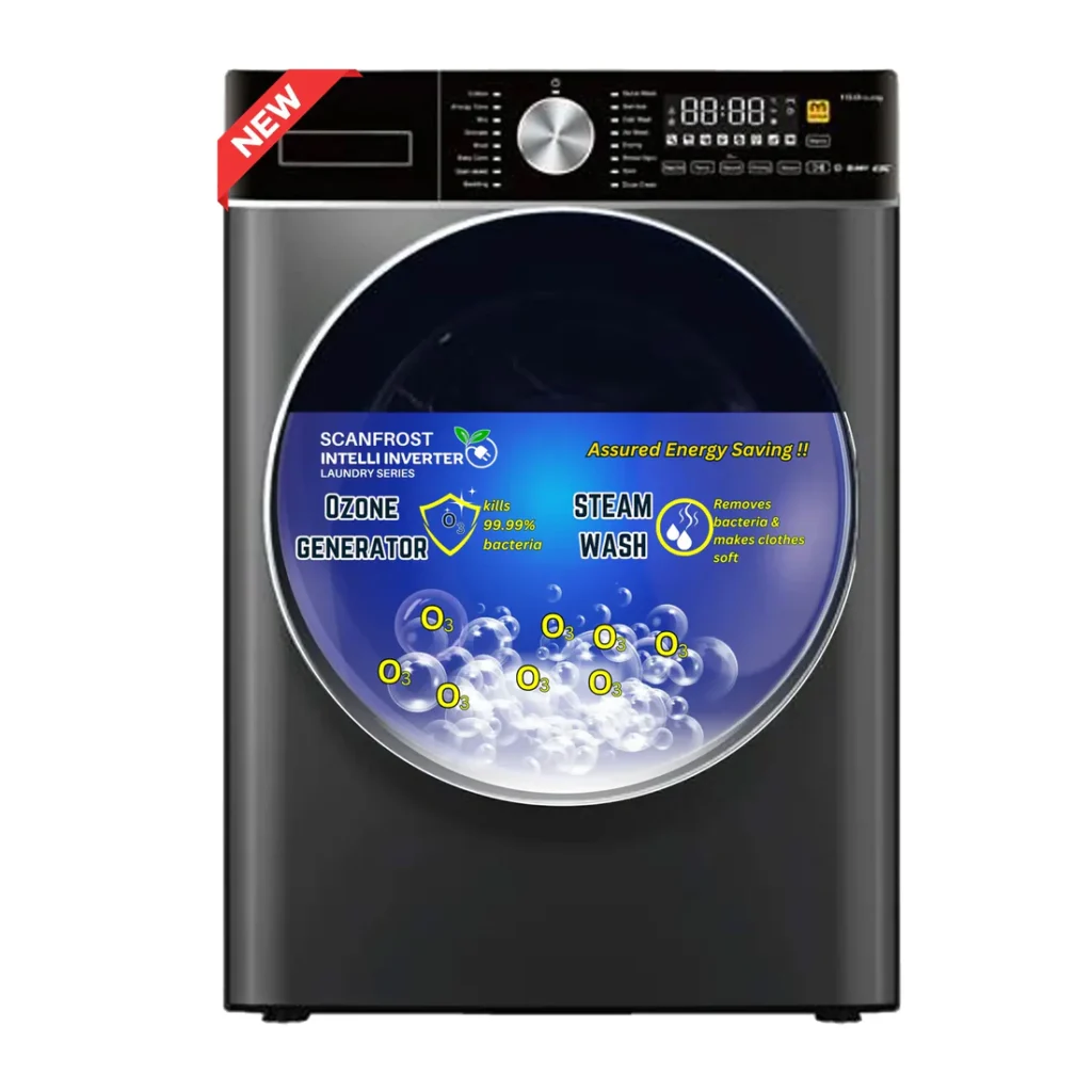 Scanfrost 8KG Washing Machine SFWMFL8000INVME