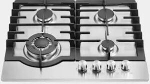 iMAGE 4Burner Gas Stainless Built In Hob IM 60GSS