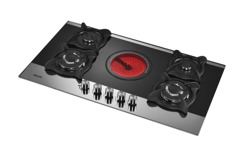 iMAGE 4 Burner 1 Hotplate Built in Gas Hob IM 90G5