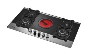 iMAGE 4 Burner 1 Hotplate Built in Gas Hob IM 90G5