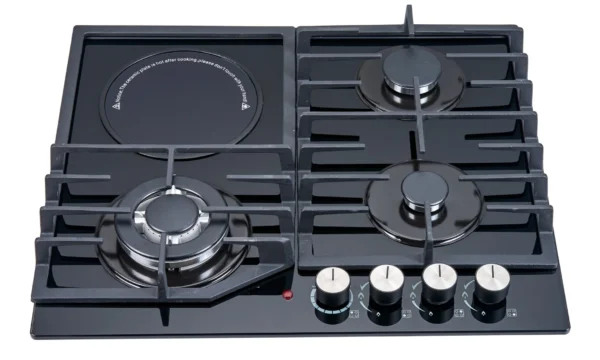 iMAGE 3Gas 1Electric Burner Hob IM 60GB 003