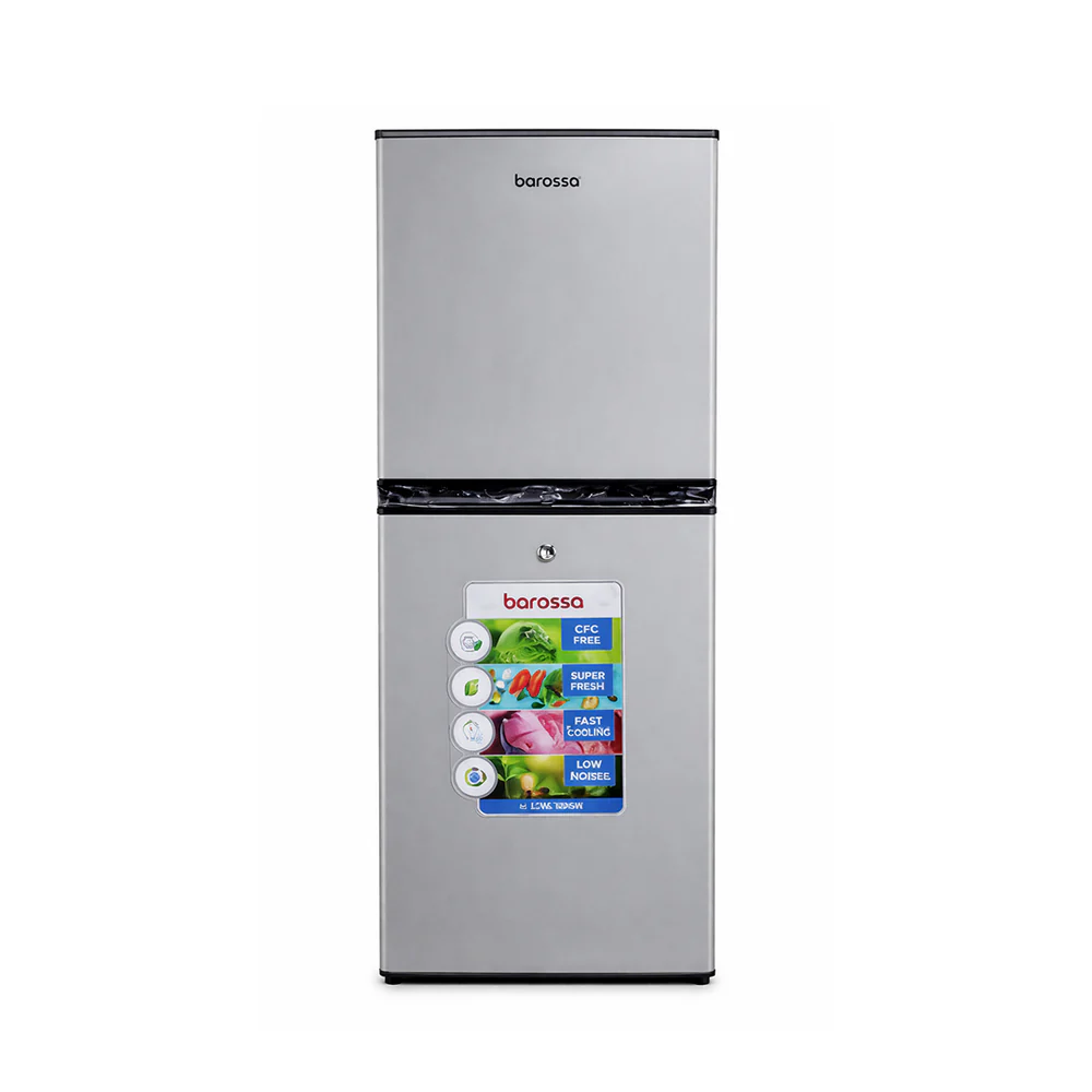 Aeon Barossa 195L 2 Door Top Mounted Freezer Gray Finish BRT195G