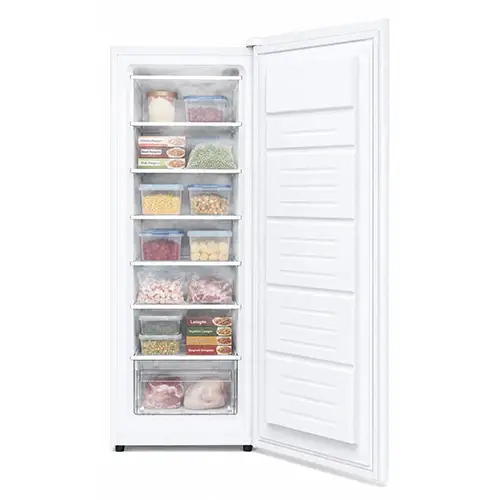Aeon Barossa 200L Upright Inverter Freezer BUF200G Frozen Open