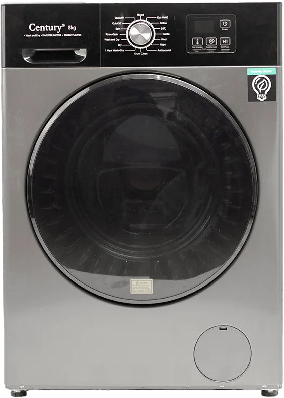 Century 80KG Washing Machine With Dryer CW8524D1 | Mitos Shoppers Century 80KG Washing Machine With Dryer CW8524D1