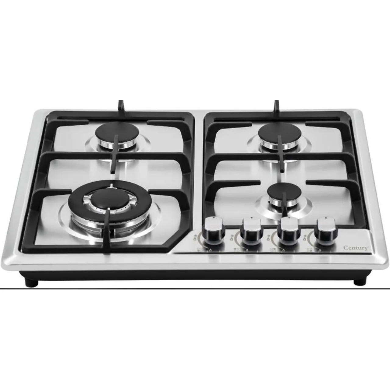 Century 60CM BuiltIn Gas Hob CGS401B | Mitos Shoppers Century 60CM Built In Gas Hob CGS 401 B