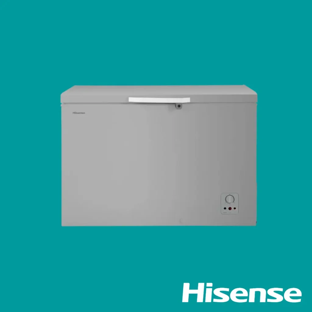 Hisense 372L Silver Chest Freezer 480 SH