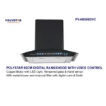Polystar 60cm Digital Cooker Hood With Voice Control PV 6009BDVC