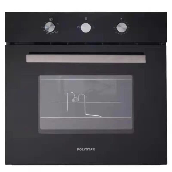 Polystar 60cm BuiltIn Gas and Electric Oven PVEG276BB | Mitos Shoppers Polystar 60cm Built In Gas and Electric Oven PV EG276BB