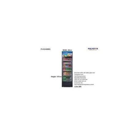 Polystar 450L Showcase Fridge PV-SC526D