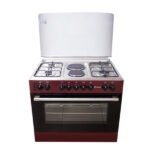Haier Thermocool 90x60cm 4 Gas Cooker 2 Electric Burners STD D MADAME 904G2E OG 9842 BUR