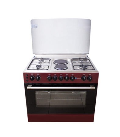 Haier Thermocool 90x60cm 4 Gas Cooker 2 Electric Burners STD D MADAME 904G2E OG 9842 BUR