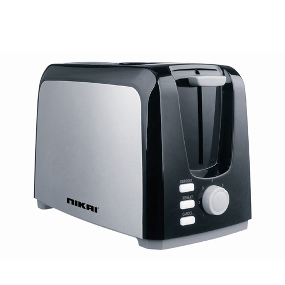 Nikai 750W 2 Slice Bread Toaster NBT555S1