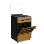 Maxi Gas Cooker 60x60cm 3+1 Gas Cooker Wood
