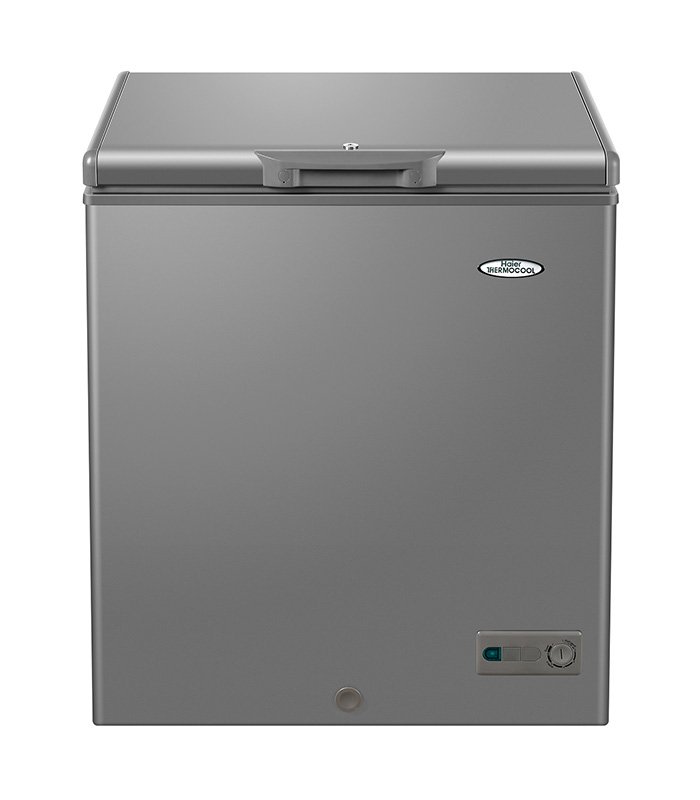 Haier Thermocool 100L Silver Chest Freezer HTF100HBS SLV | Mitos Shoppers Haier Thermocool 100L Silver Chest Freezer HTF 100HBS SLV