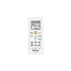 Panasonic air conditioner remote control with LCD display and multiple buttons