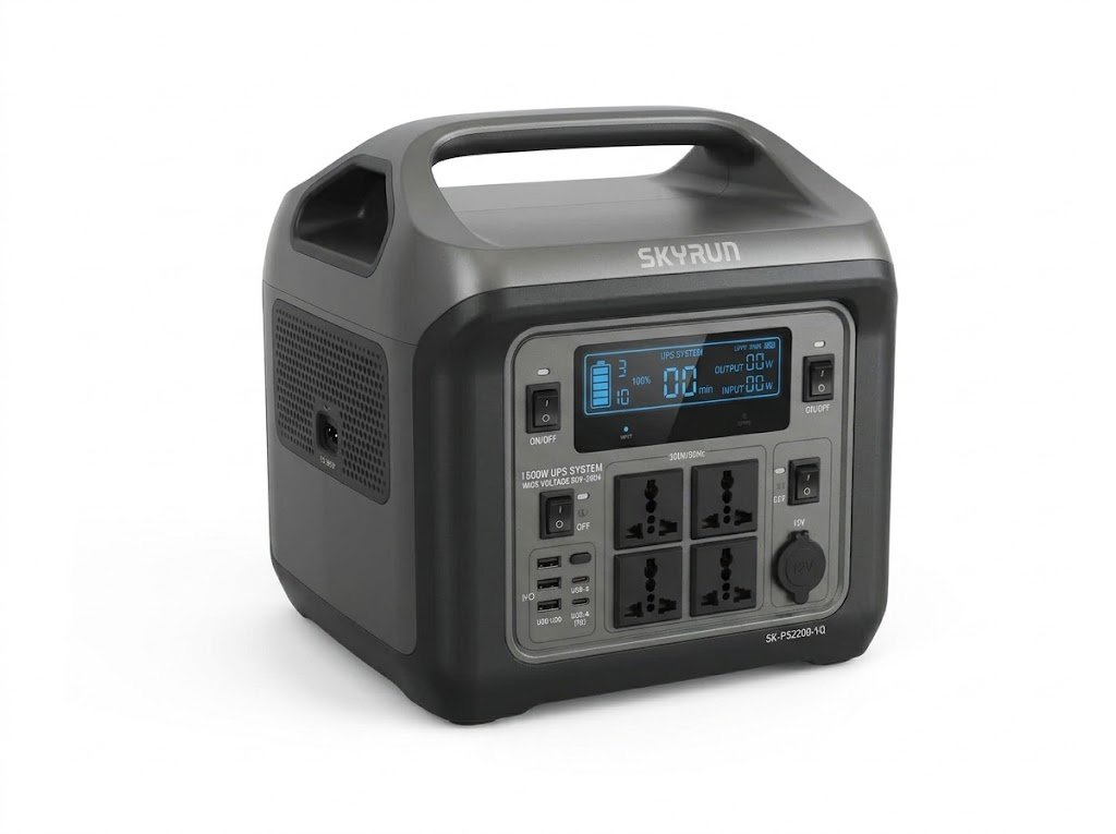 Skyrun 1500W UPS Power Station SKPS2200YQ | Mitos Shoppers Skyrun 1500W UPS Power Station SK PS2200 YQ