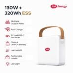 itel 130W 320Wh Portable Solar Power Station IESS 320ACT