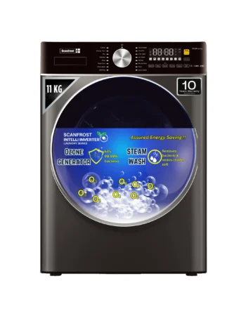 Scanfrost 11kg Front Load Inverter Washing Machine SFWMFL11000INVME