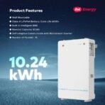 itel 512V 200Ah Wall Mounted LiFePO4 Lithium Battery IPL 51200X