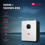 itel 500W 1000Wh Portable Solar Power Station IESS 05K10N