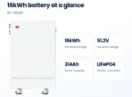 itel 512V 314Ah LiFePO4 Lithium Battery IPL 51314H