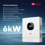 itel Pro 6kW 48V IP54 Solar Inverter with Wi Fi IPV 6K48UPRO