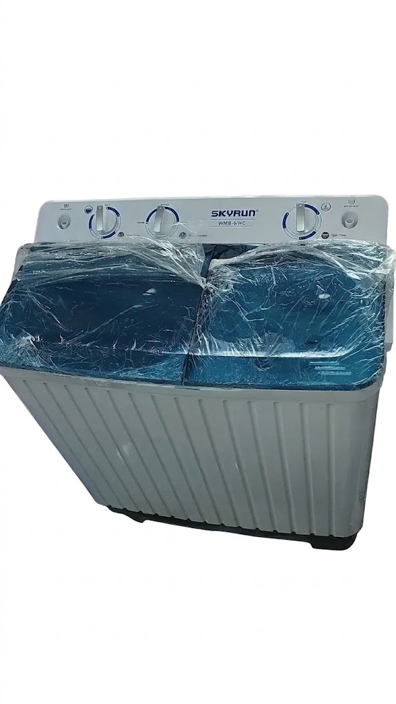 Skyrun 6KG Twin Tub Washing Machine WMS6HC SPB70124S | Mitos Shoppers Skyrun 6KG Twin Tub Washing Machine WMS 6HC SPB70 124S