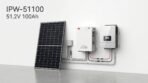 itel 512V 100Ah Wall Mounted LiFePO4 Lithium Battery IPW 51100