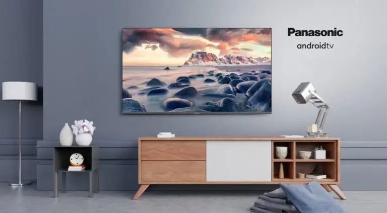Panasonic 4K Smart TV front view
