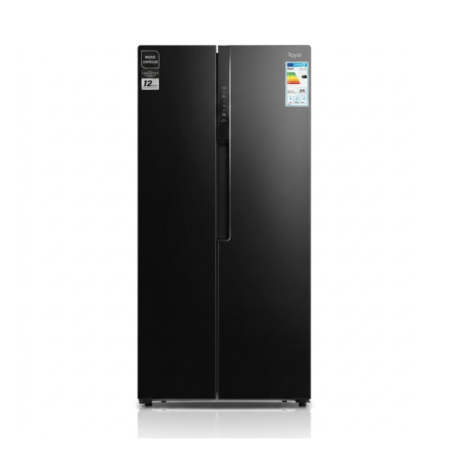Royal 560L Side By Side Refrigerator RSBS560BG