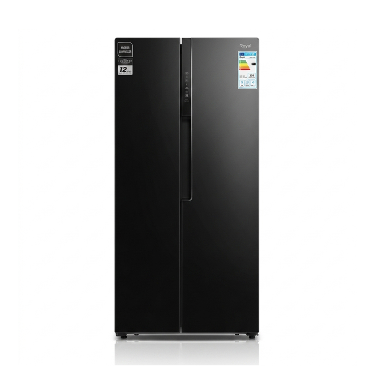 Royal 560L Side By Side Refrigerator RSBS560BG | Mitos Shoppers Royal 560L Side By Side Refrigerator RSBS560BG