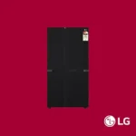 LG 655L Black Mirror Refrigerator REF257KGHWB