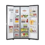 LG 694L Side By Side Refrigerator REF257FQKW J 694